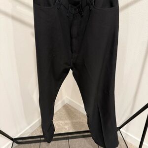 Wrangler Mens Bootcut Dress Black Pants